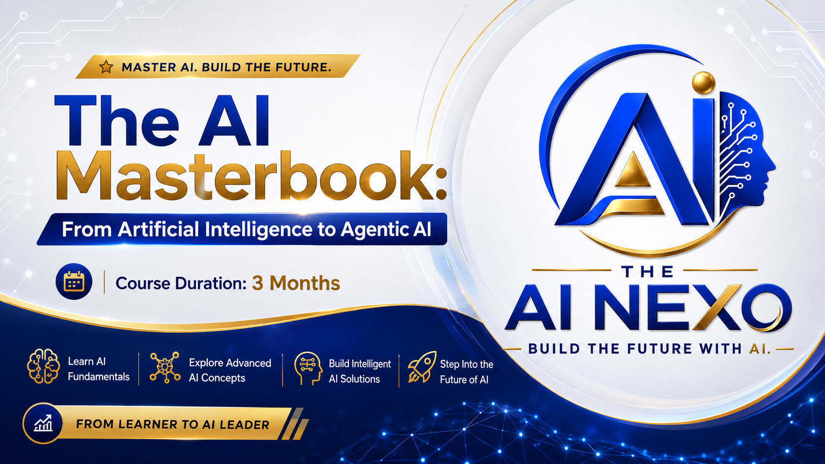 The AI Masterbook: From Artificial Intelligence to Agentic AI